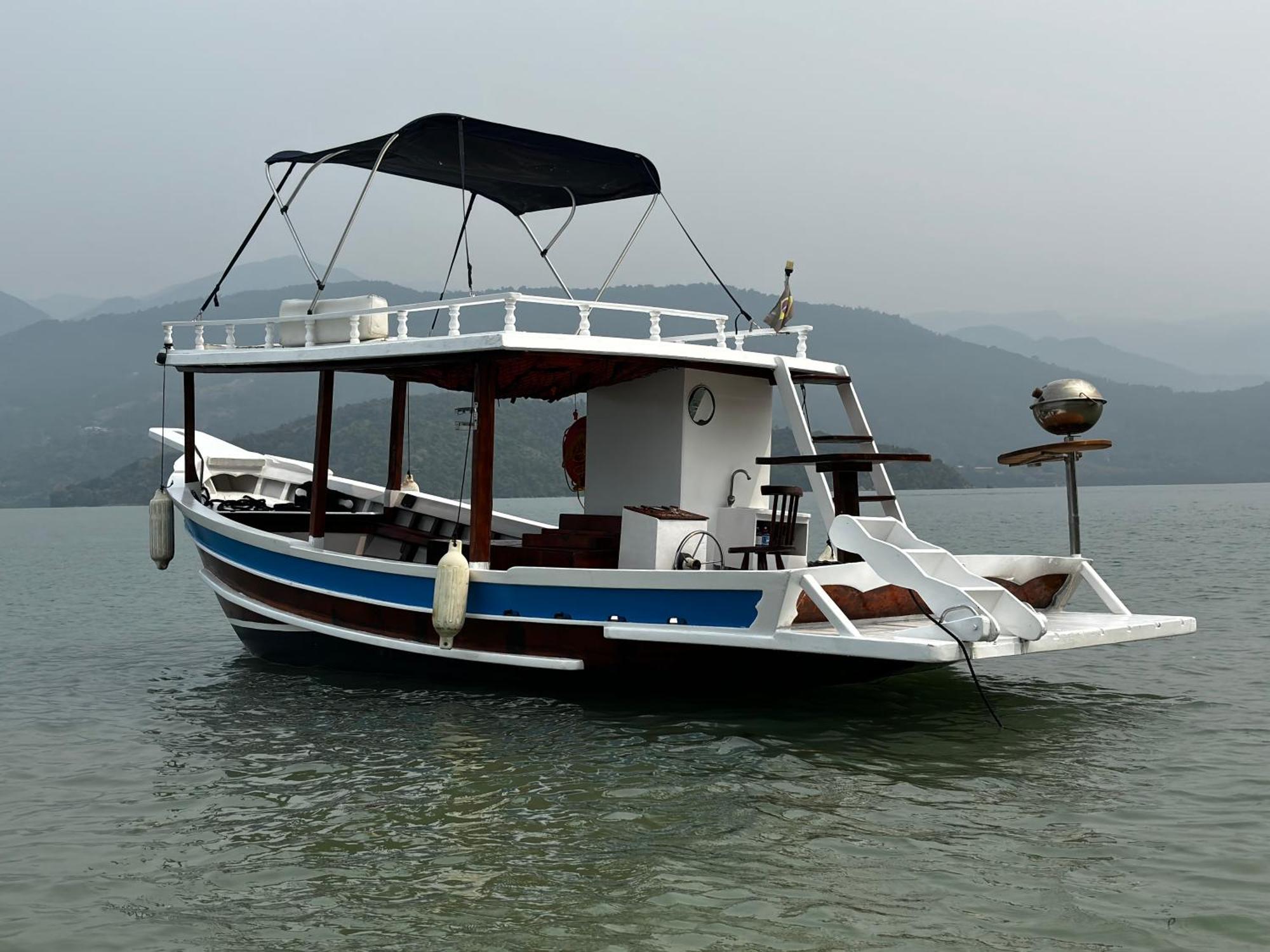 Casa Belvedere Na Ilha Do Araujo E Ganhe 1 Passeio De Barco Araquari Zewnętrze zdjęcie